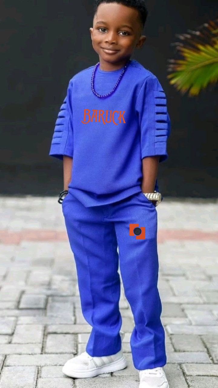 Ensemble enfant bleu Baruck